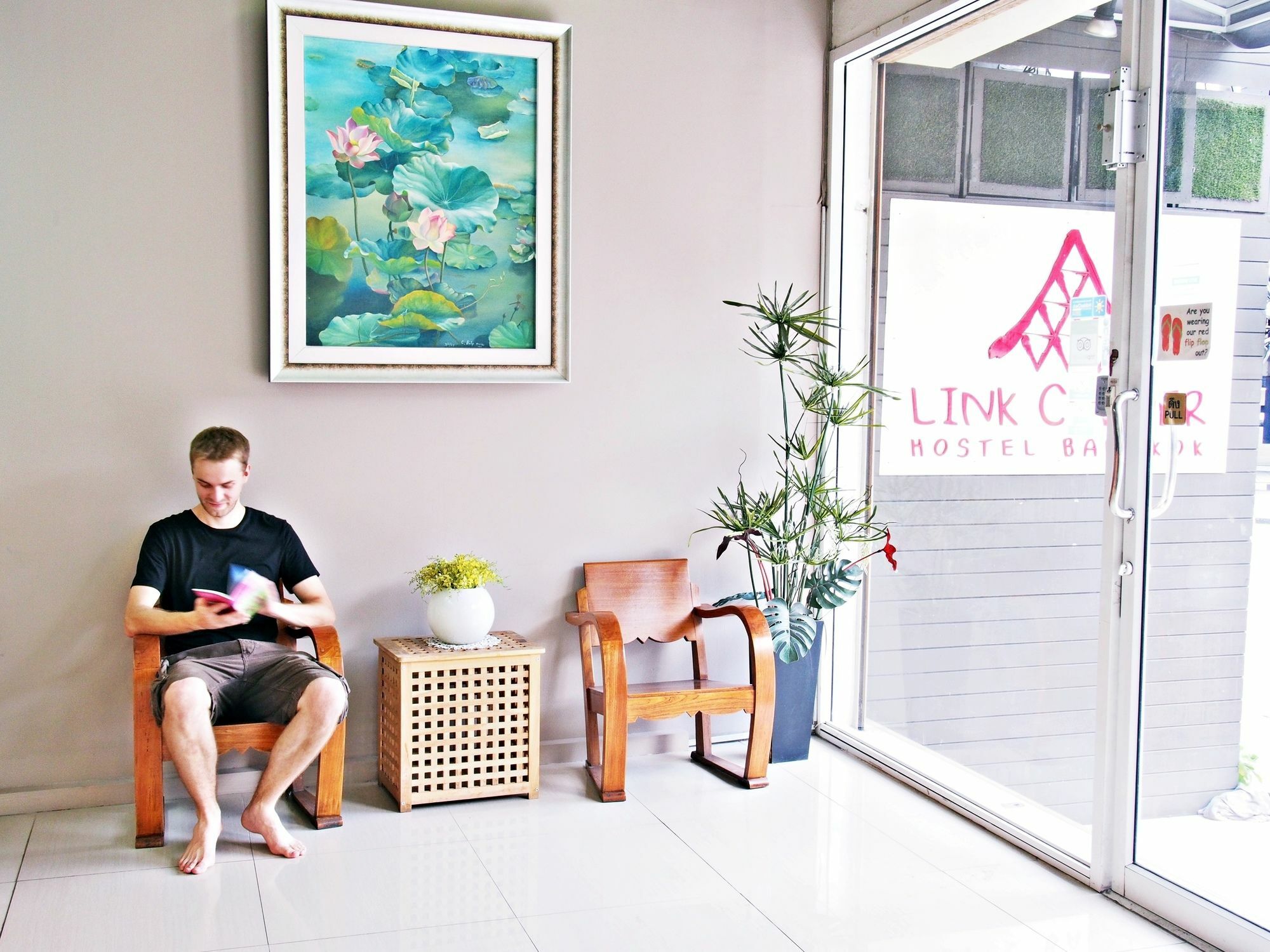 בנגקוק Link Corner Hostel מראה חיצוני תמונה